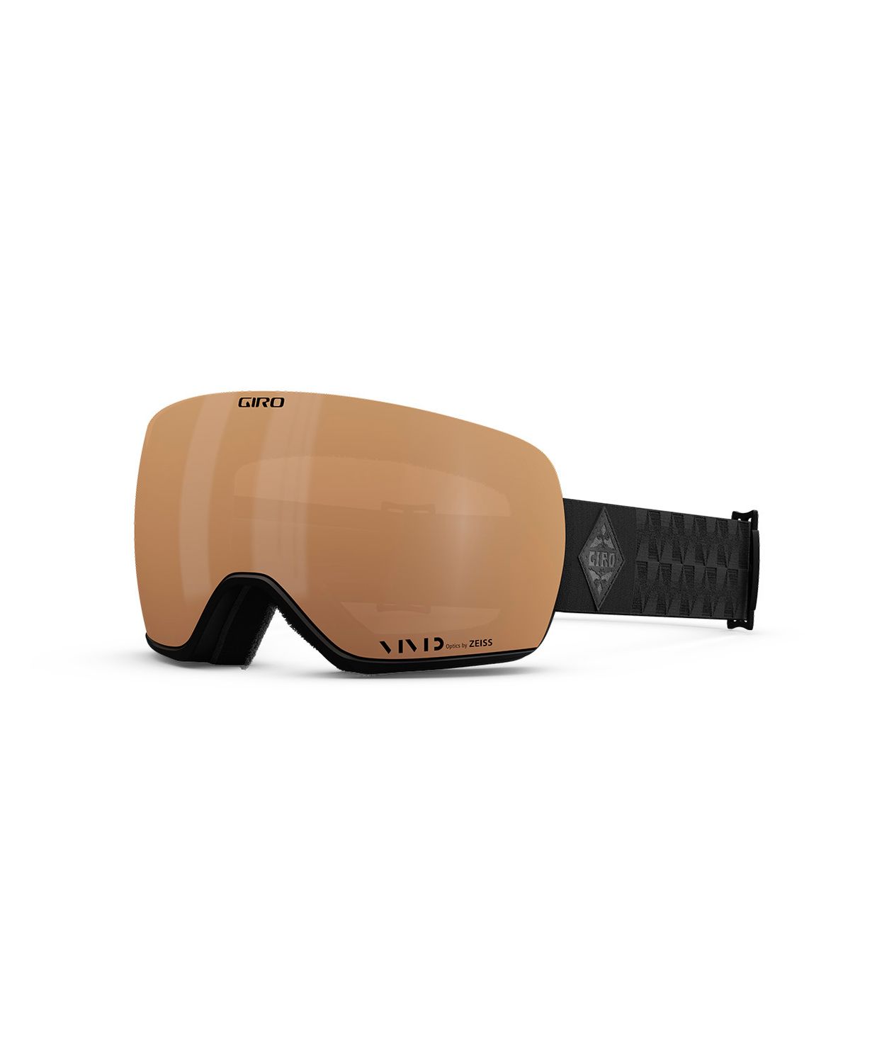 GIRO UNISEX ARTICLE II GOGGLES 25, Frame Color: BLACK BLISS, Lens Color: VIVID COPPER/VIVID INFRARED