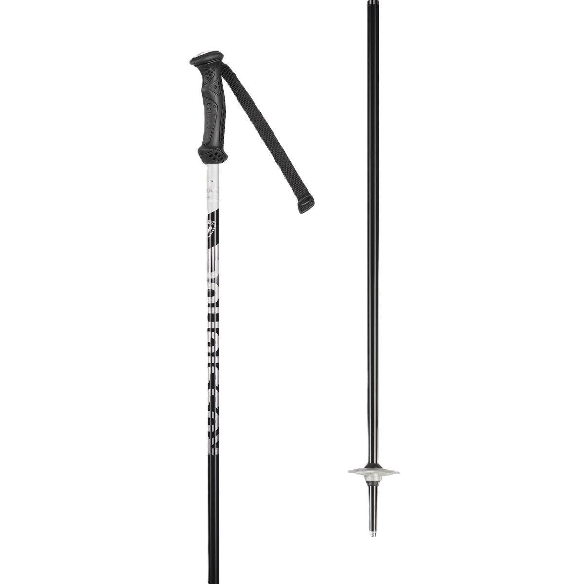 ROSSIGNOL YOUTH TACTIC JR DOWNHILL SKI POLE, Color: BLACK, Size: 85CM