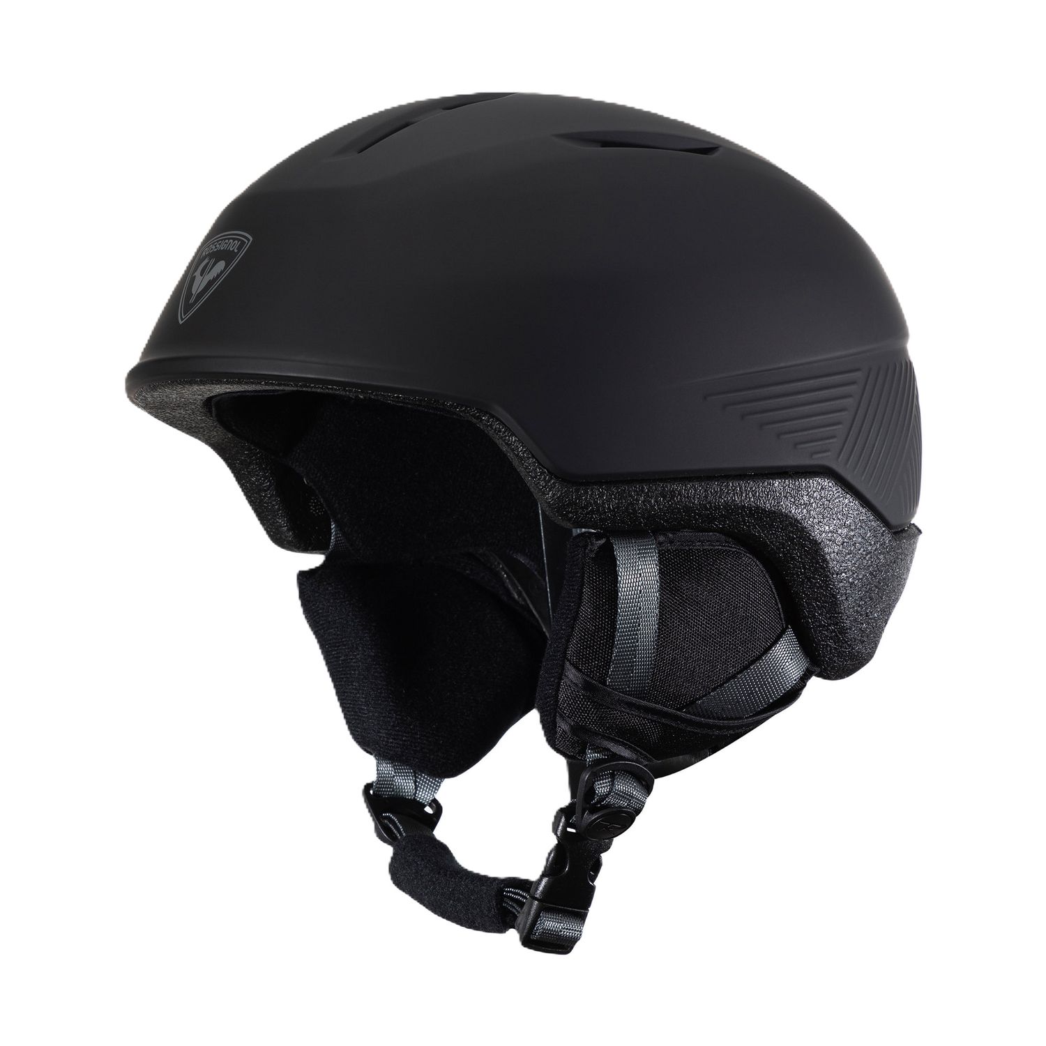 ROSSIGNOL MENS FIT IMPACTS HELMET, Color: BLACK, Size: M/L
