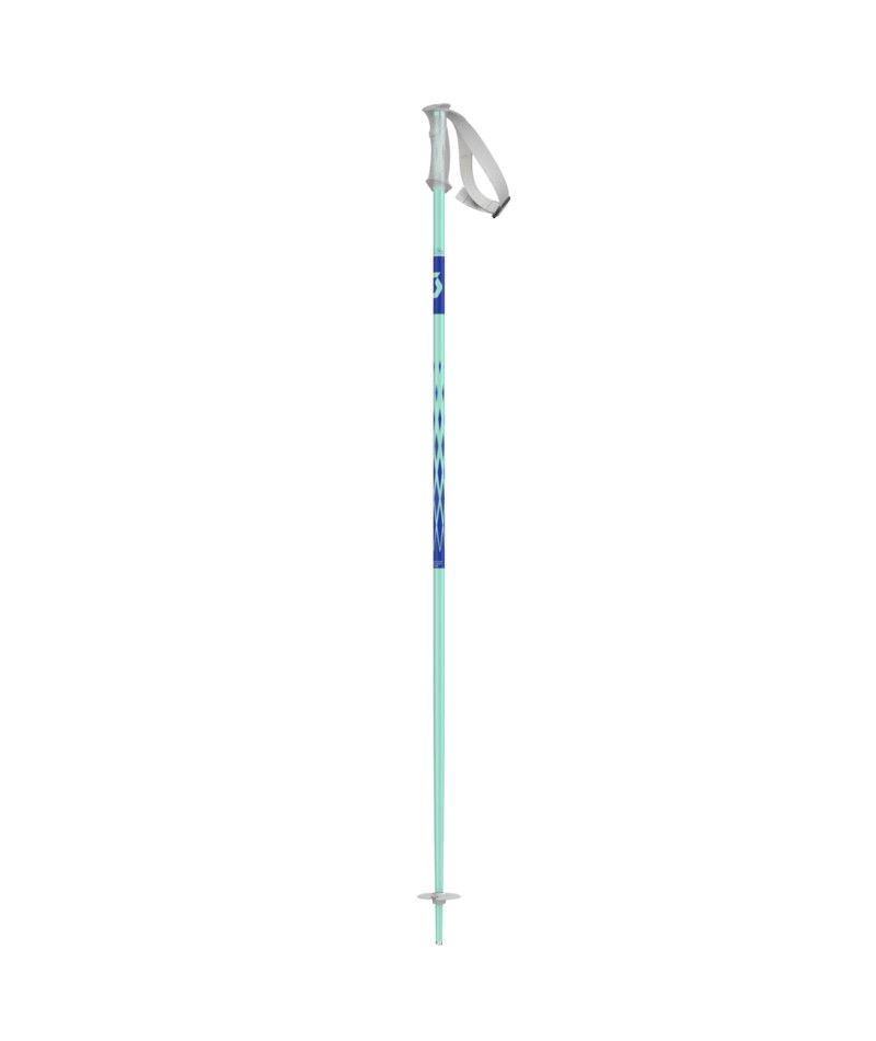 SCOTT WOMENS KOKO DOWNHILL SKI POLE, Color: MINT GREEN, Size: 105CM