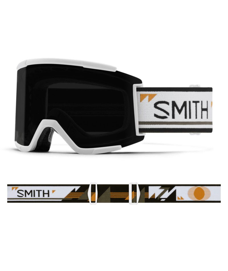 SMITH UNISEX SQUAD XL GOGGLES 25, Frame Color: DAWN PATROL, Lens Color: CHROMAPOP SUN BLACK