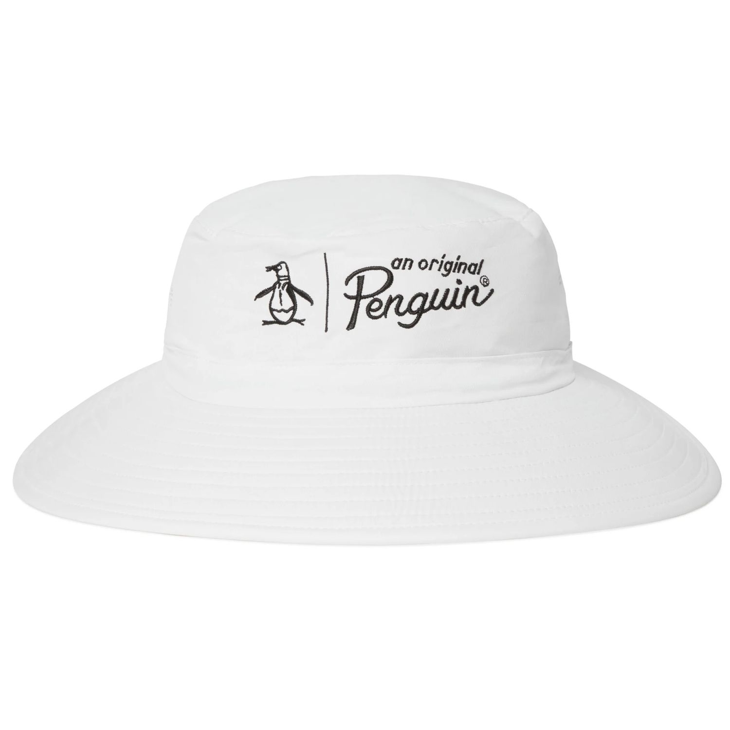 PENGUIN MENS VENTILATED BOONIE HAT 24, Color: BRIGHT WHITE, Size: ADJUSTABLE