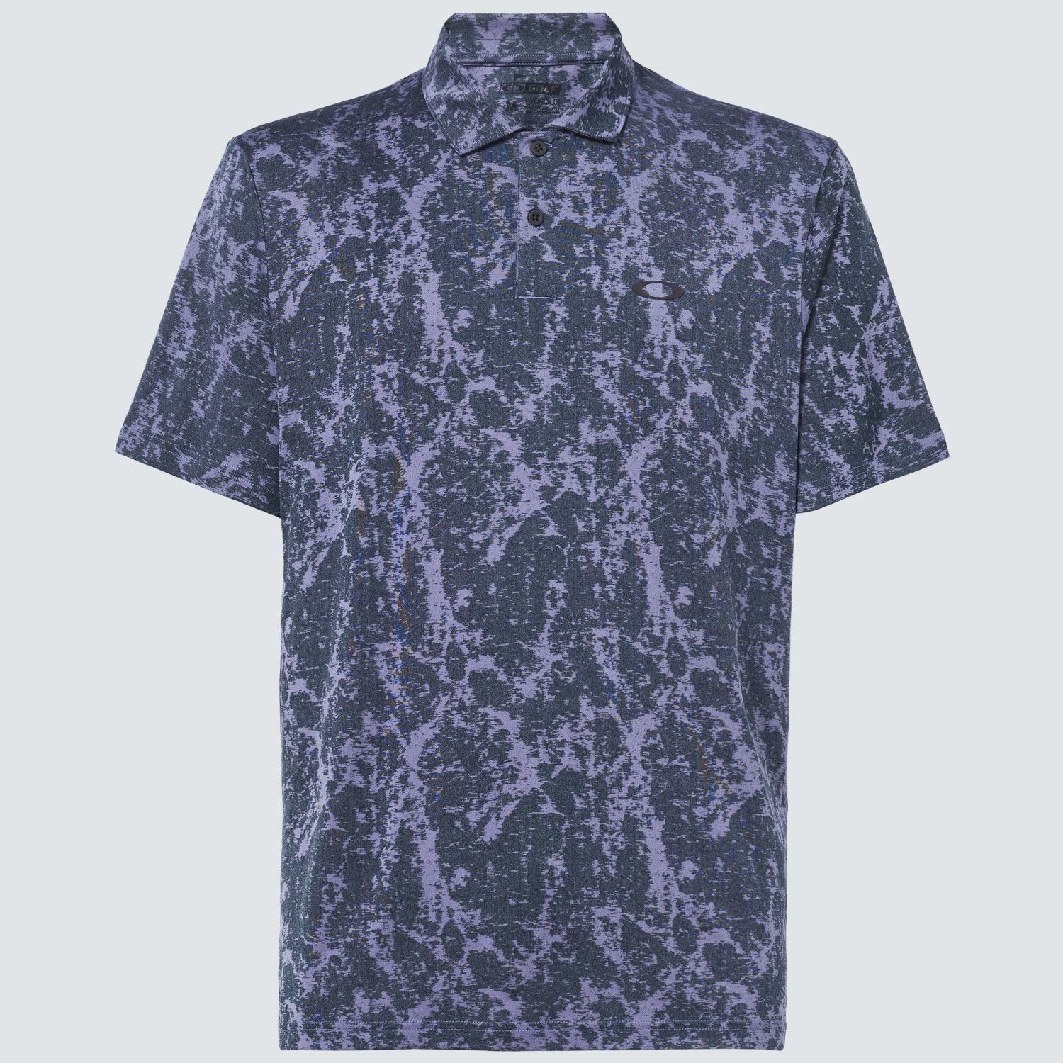 OAKLEY MENS MARBLE JAQUARD POLO 24, Color: NEW LILAC, Size: MEDIUM