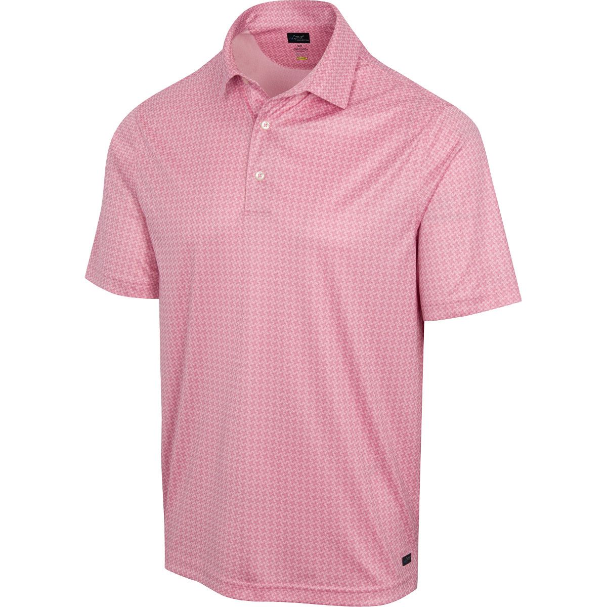 GREG NORMAN MENS X-LITE WINDMILL POLO 24, Color: CORAL SEA, Size: MEDIUM