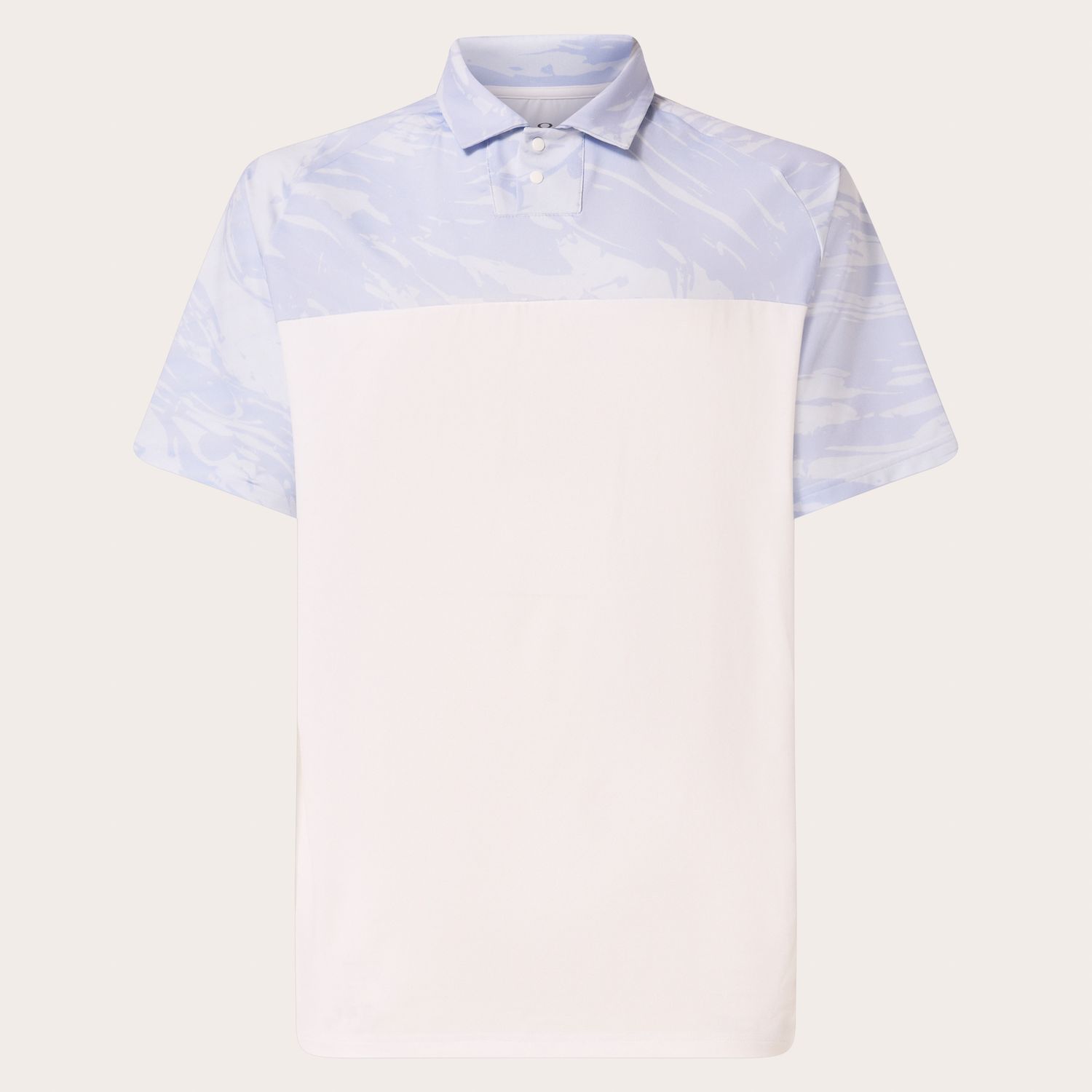 OAKLEY MENS REDUCT C1 DUALITY POLO 24, Color: ARCTIC ICE, Size: MEDIUM