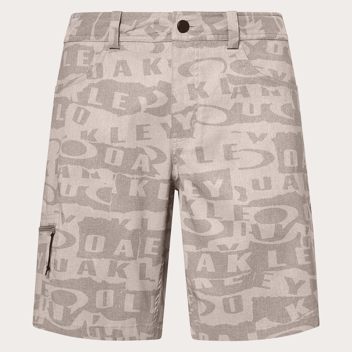 OAKLEY MENS GOLF TRANSITION RANSOM SHORT 24, Length: 9&quot;, Size: 30, Color: COLLAGE GREY
