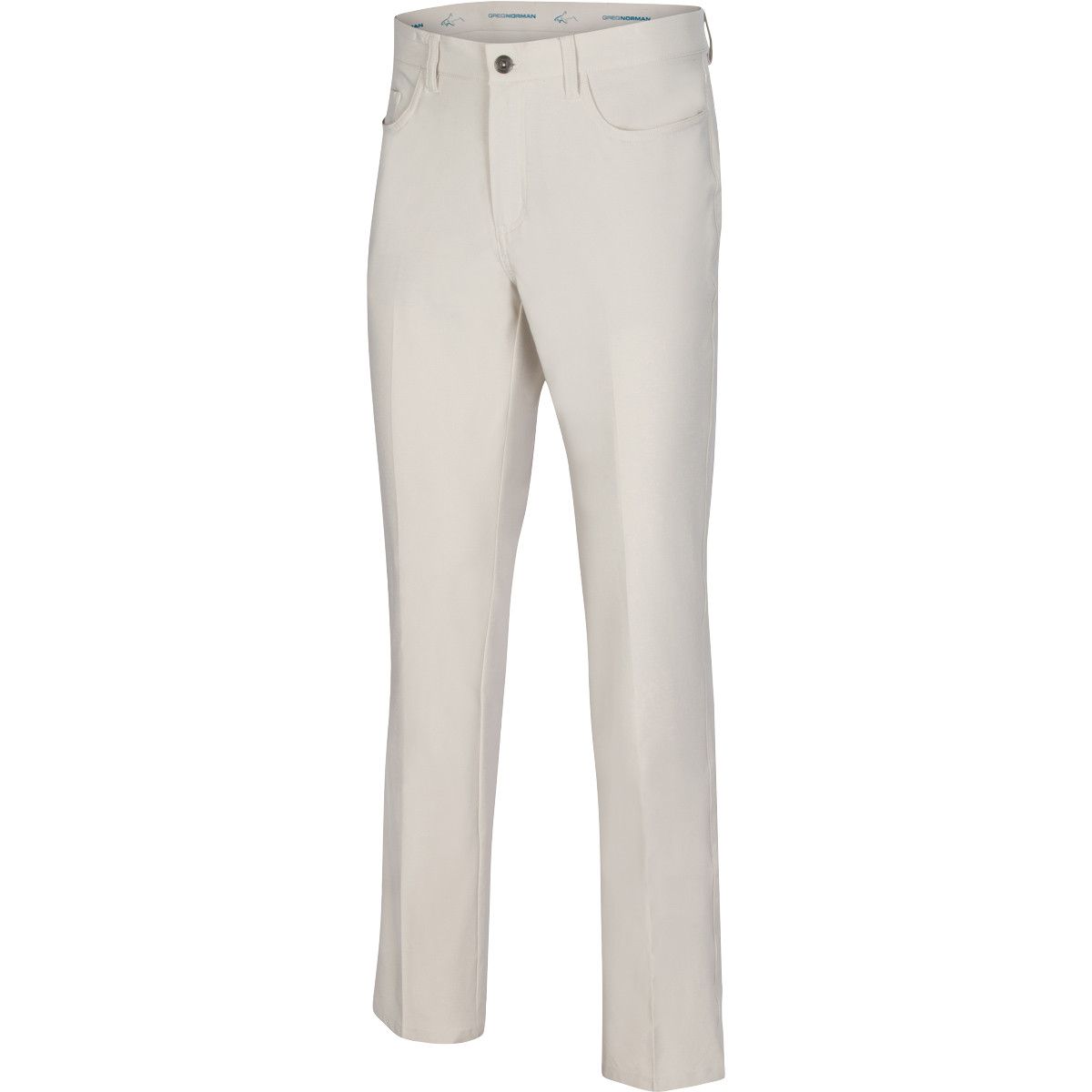 GREG NORMAN MENS ML75 MICROLUX 5-POCKET PANT 24, Length: 30, Size: 32, Color: SANDSTONE