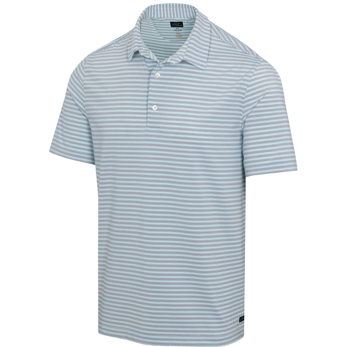 GREG NORMAN MENS ML75 STRETCH VISTA POLO 24, Color: OASIS, Size: MEDIUM