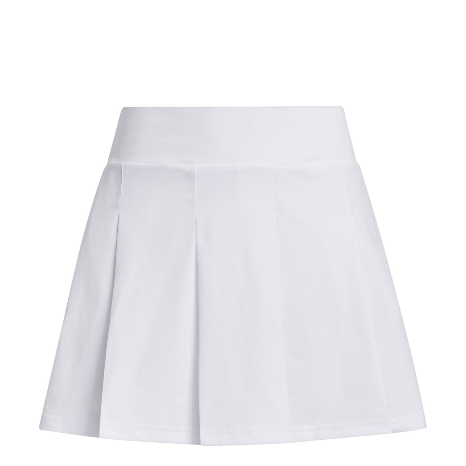 ADIDAS WOMENS ULTIMATE365 TOUR PLEATED DRESS 24, Color: WHITE, Size: SMALL