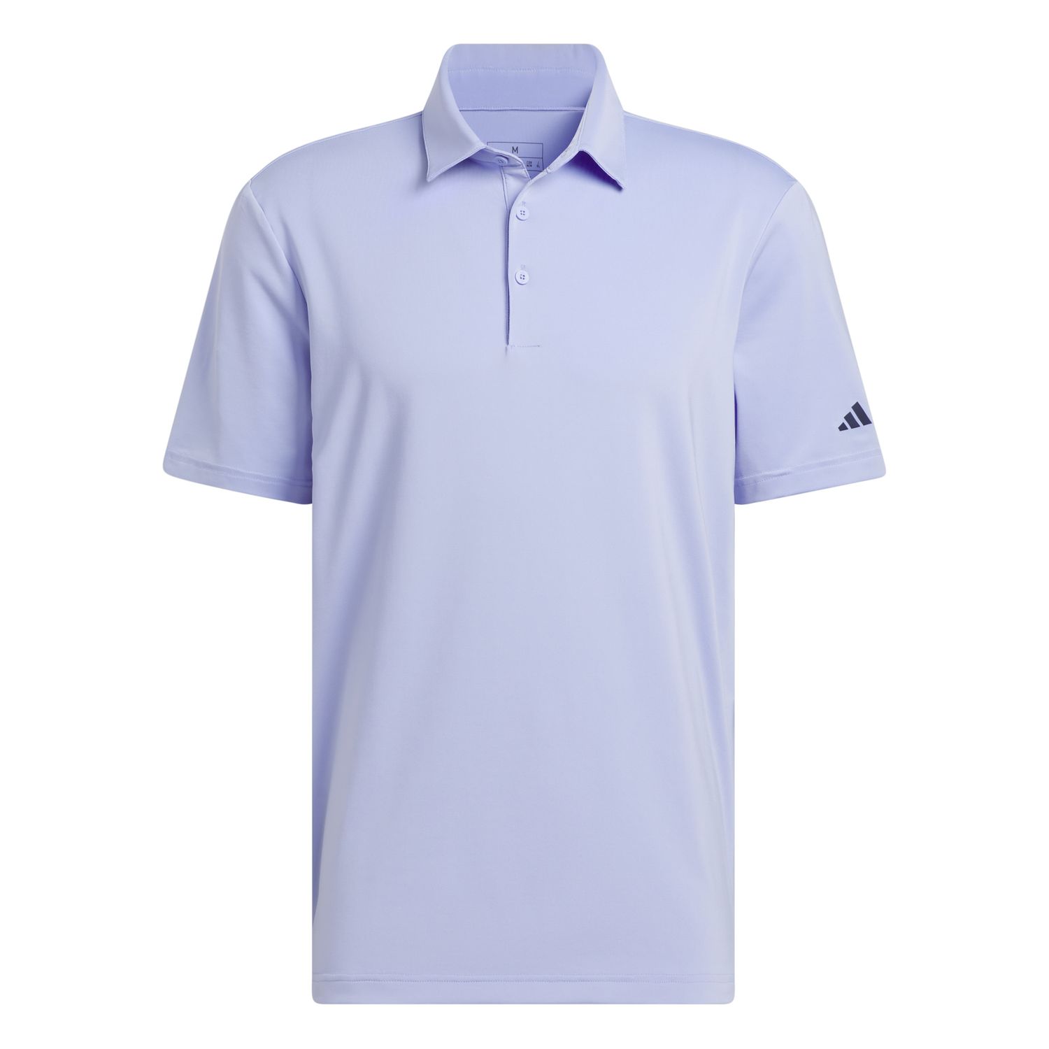 ADIDAS MENS ULTIMATE365 SOLID POLO 24, Color: BLUE SPARK, Size: SMALL