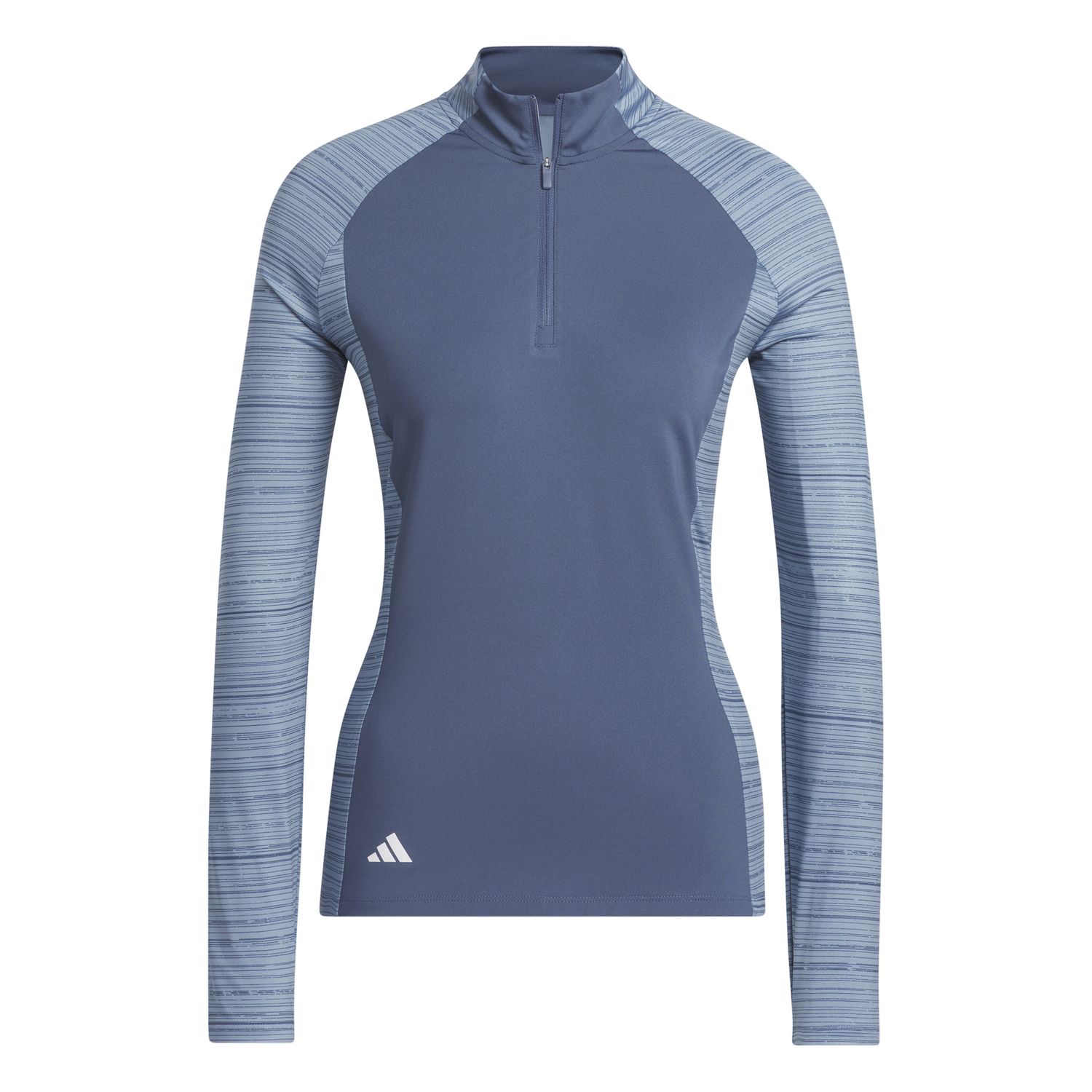 ADIDAS WOMENS ULTIMATE365 SOLID LONG SLEEVE PERFORMANCE SWEATER 24, Color: PRELOVED INK, Size: XS