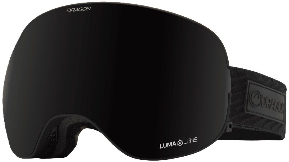 DRAGON UNISEX X2 WITH BONUS LENS GOGGLES 25, Frame Color: MIDNIGHT, Lens Color: LUMALENS MIDNIGHT/LUMALENS VIOLET