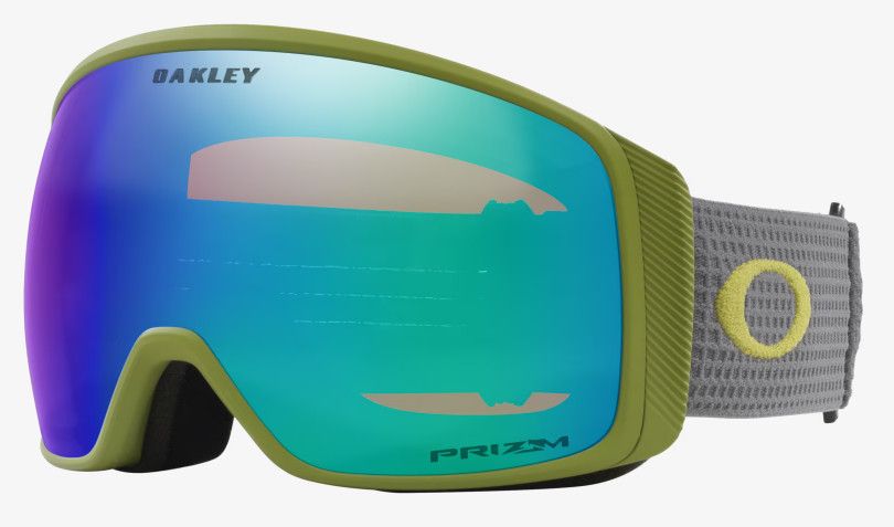 OAKLEY UNISEX FLIGHT TRACKER L GOGGLES 25, Frame Color: FERN THERMAL, Lens Color: PRIZM ARGON IRIDIUM