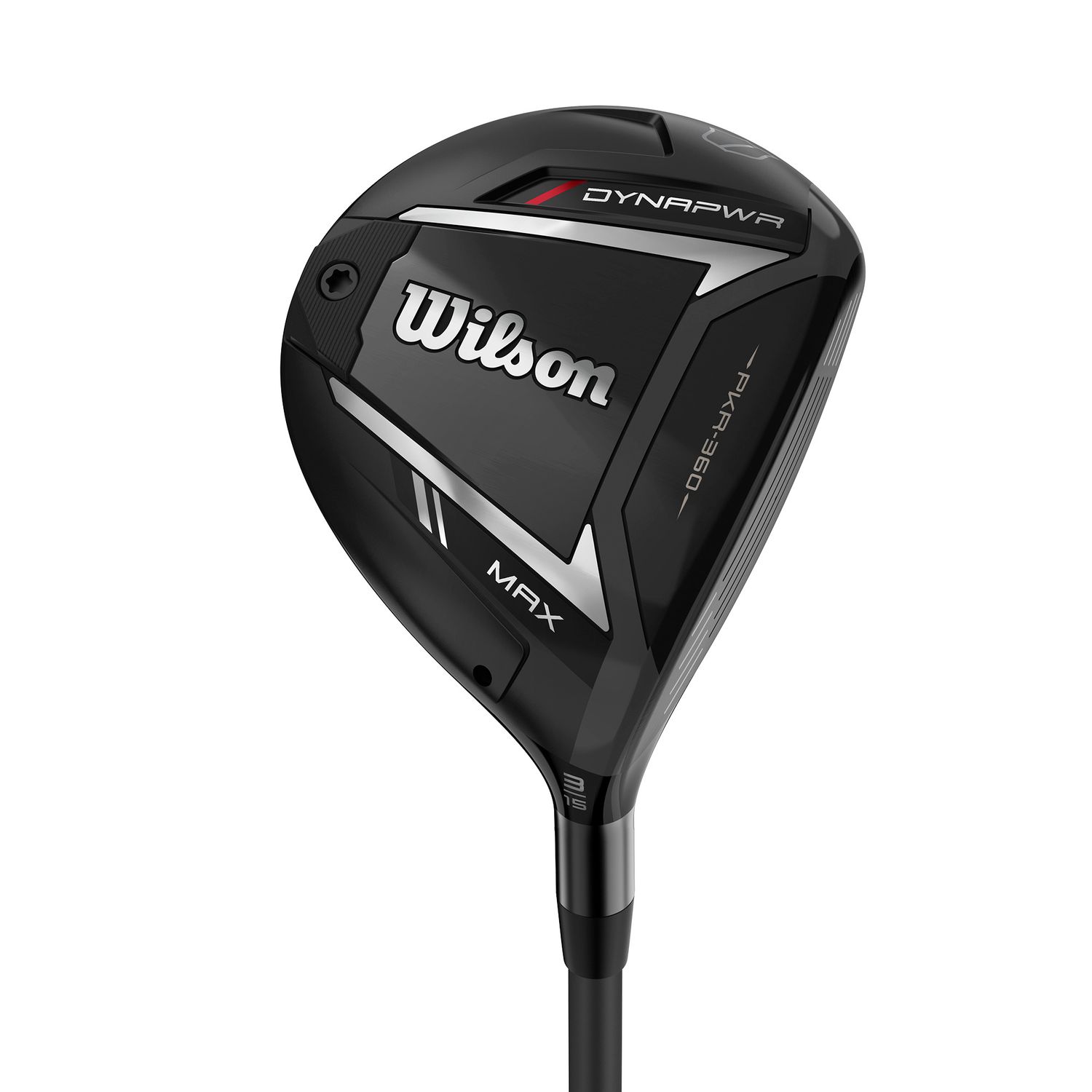 MAIN IMAGE OF WILSON MENS DYNAPWR MAX FAIRWAY WOOD IN REGULAR, UST LIN-Q M40 RED RIGHT 3 WOOD