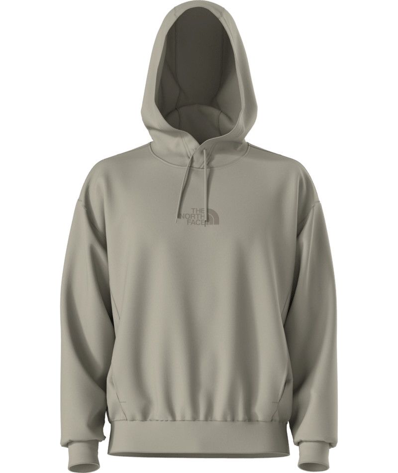 THE NORTH FACE MENS TNF™ PERFORMANCE FLEECE PULLOVER HOODIE 25, Color: CLAY GREY, Size: SMALL