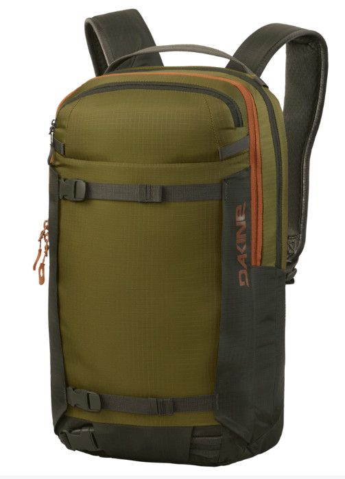 DAKINE MENS MISSION PRO 18L BACKPACK 25, Color: UTILITY GREEN