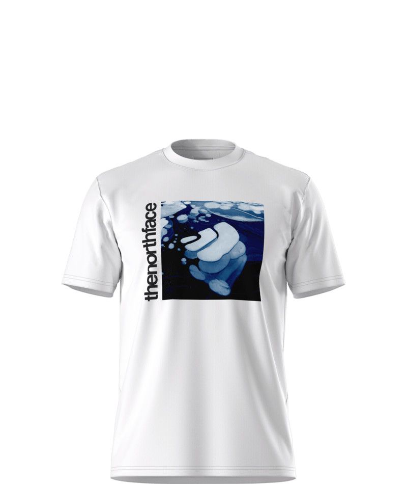 THE NORTH FACE MENS SUSPENDED SHORT SLEEVE SHIRT 25, Color: TNF WHITE, Size: SMALL