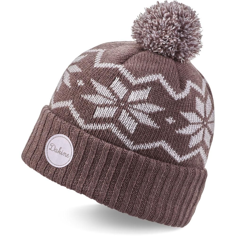 DAKINE WOMENS LYDIA BEANIE WINTER HAT 25, Color: SPARROW/LAVENDER BLUE, Size: O/S