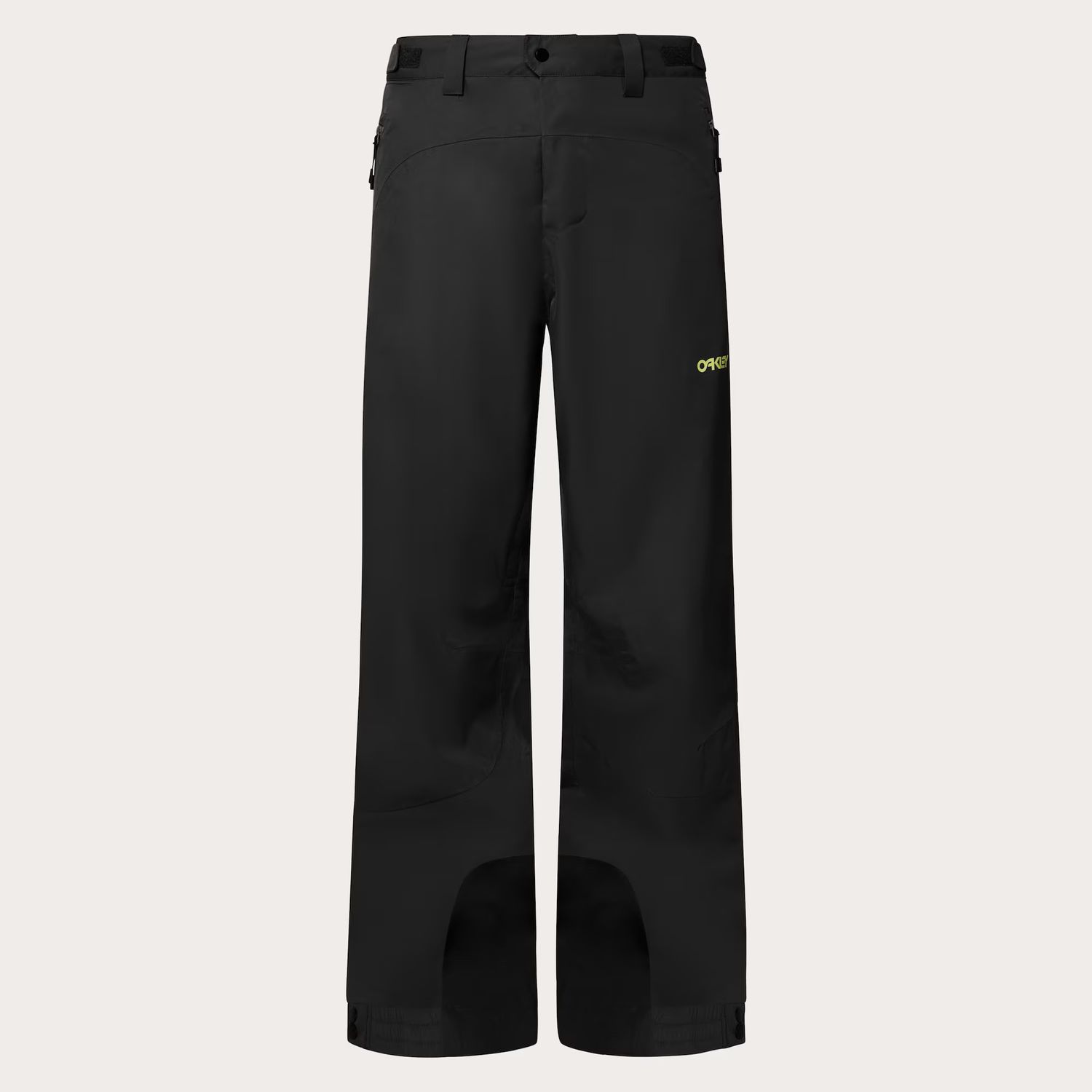 MAIN IMAGE OF OAKLEY MENS TC CAMBER RC SHELL SNOW PANT IN BLACKOUT SMALL WITH DURABILITY