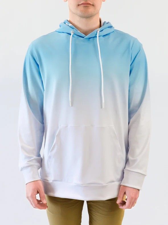 MAIN IMAGE OF YATTA MENS TROPICAL CLOUD HOODIE IN TROPICAL CLOUD MEDIUM WITH 4-WAY STRETCH