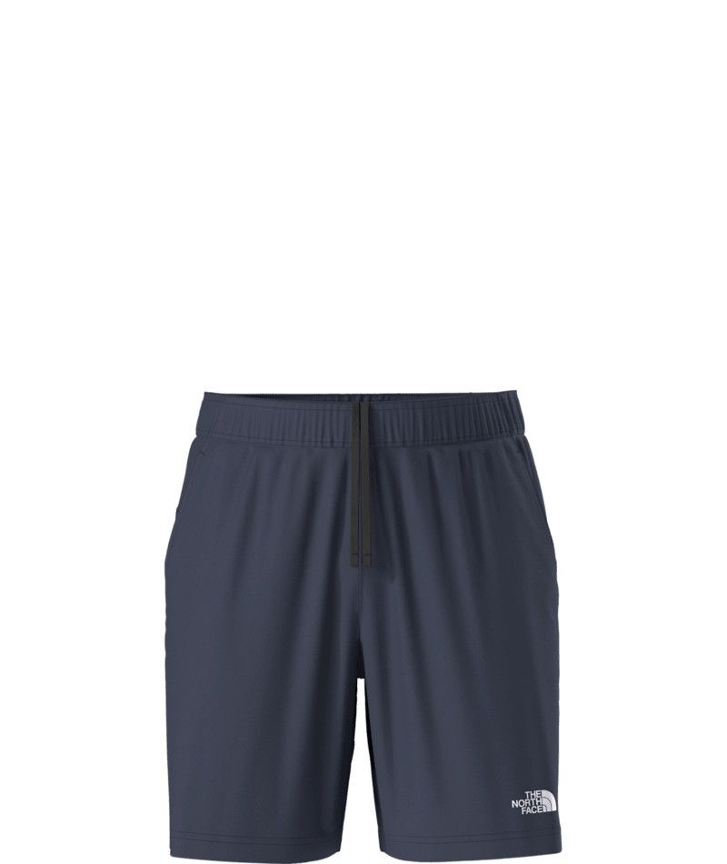 MAIN IMAGE OF THE NORTH FACE MENS 24/7 SHORT IN SUMMIT NAVY 7&quot; SMALL WITH MESH VENTING
