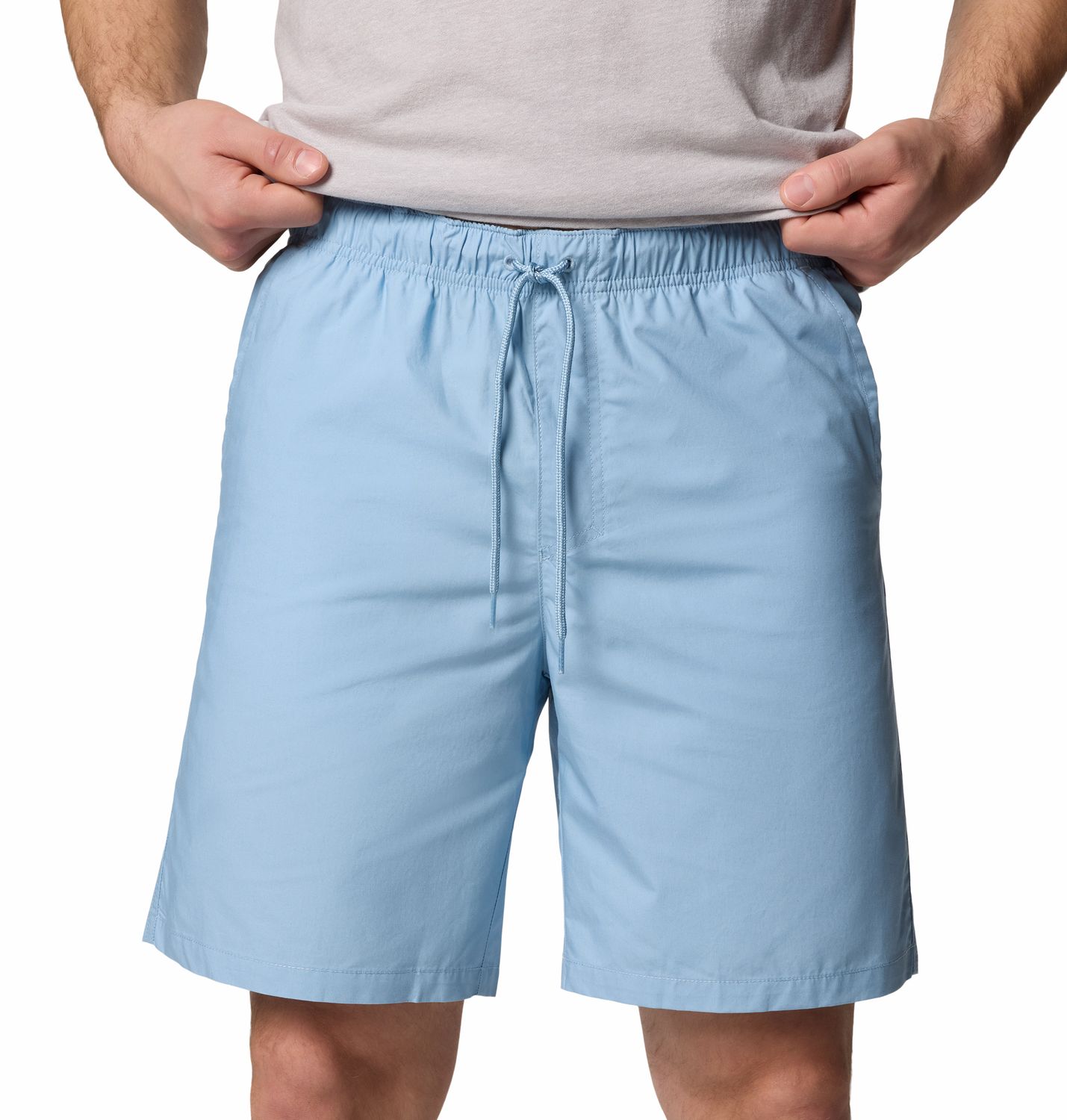 MAIN IMAGE OF COLUMBIA MENS WASHED OUT™ EASY SHORT IN RIPPLE BLUE 6&quot; SMALL