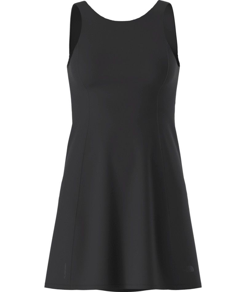 MAIN IMAGE OF THE NORTH FACE WOMENS DUNE SKY DRESS IN TNF BLACK XS WITH MOISTURE MANAGEMENT