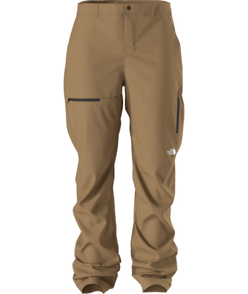 MAIN IMAGE OF THE NORTH FACE MENS BASIN PANT IN UTILITY BROWN REGULAR 30 WITH STRETCH MATERIAL