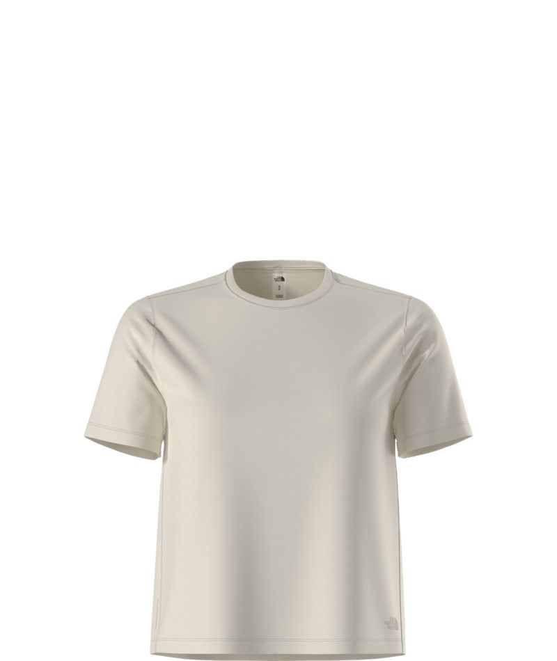 MAIN IMAGE OF THE NORTH FACE WOMENS DUNE SKY SHORT SLEEVE SHIRT IN WHITE DUNE XS