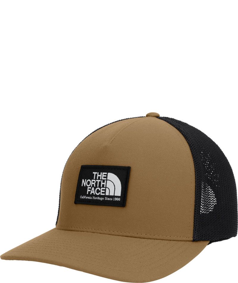 MAIN IMAGE OF THE NORTH FACE KEEP IT PATCHED TRUCKER CAP IN UTILITY BROWN/TNF BLACK ADJUSTABLE