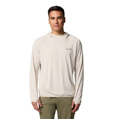 FRONT VIEW OF COLUMBIA MENS SKIEN VALLEY™ HOODIE WITH UPF 50