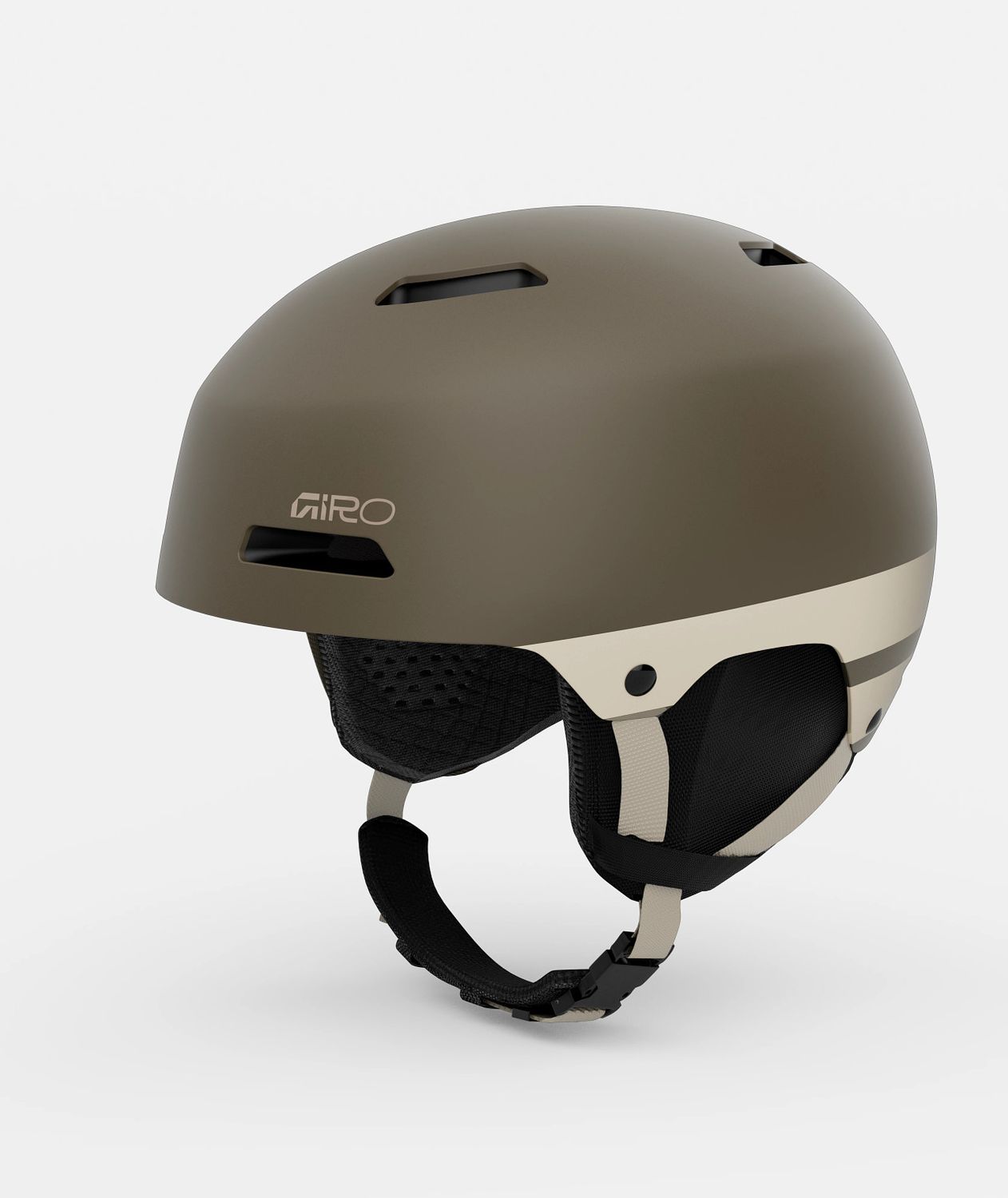 MAIN IMAGE OF GIRO UNISEX LEDGE HELMET IN MATTE BARK SMALL WITH ADJUSTABLE FIT SYSTEM FOR A PRECISE…