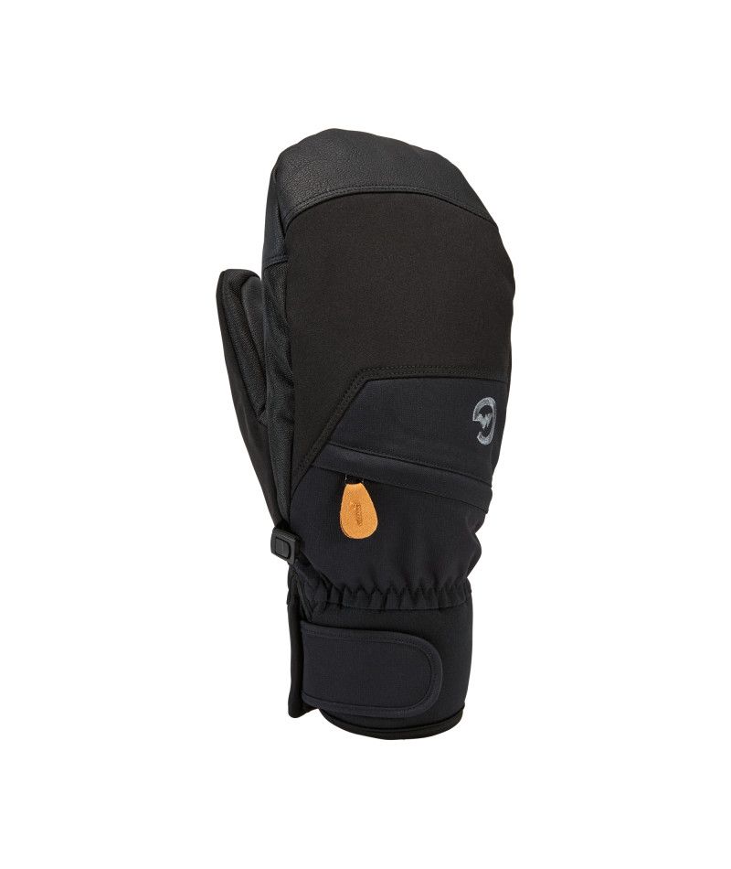 GORDINI WOMENS STOMP SHORT MITTEN 26, Color: BLACK, Size: SMALL