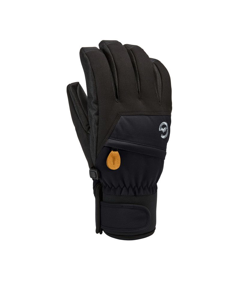 GORDINI WOMENS STOMP SHORT GLOVE 26, Color: BLACK, Size: SMALL