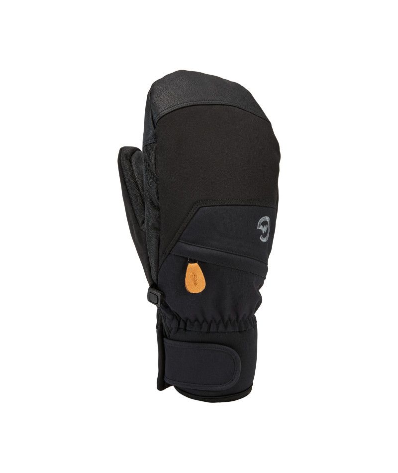 GORDINI MENS STOMP SHORT MITTEN 26, Color: BLACK, Size: SMALL