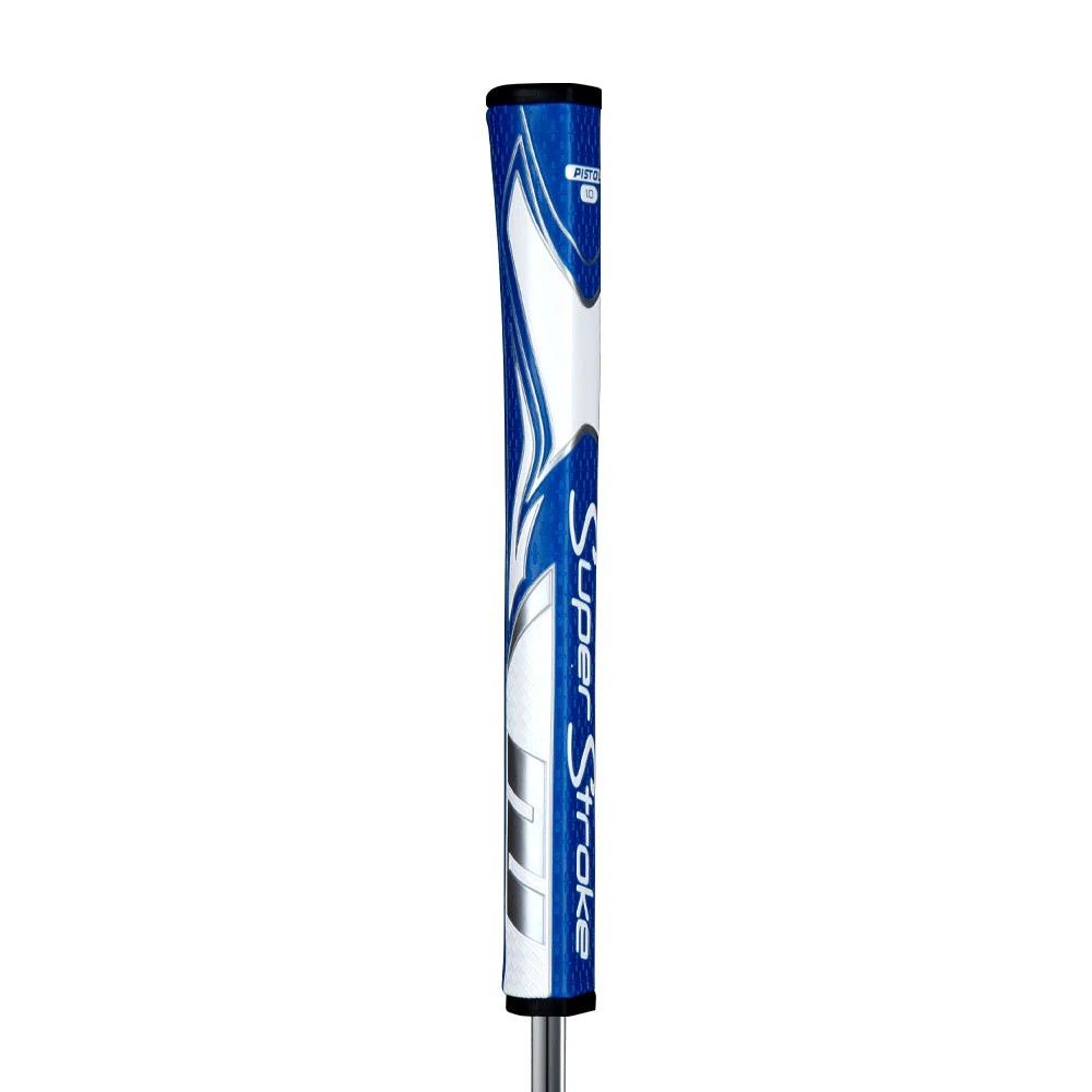 MAIN IMAGE OF SUPERSTROKE ZENERGY PISTOL GT PUTTER GRIP IN BLUE/WHITE 1.0 WITH NO TAPER