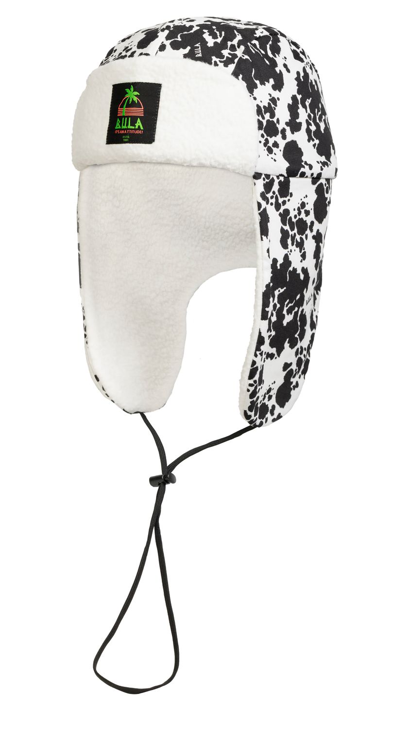 BULA UNISEX THROWBACK TRAPPER WINTER HAT 26, Color: COW, Size: O/S
