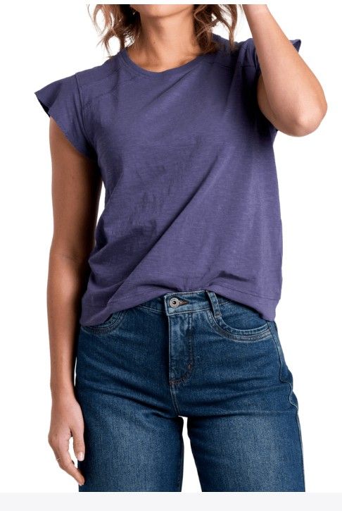 FRONT VIEW OF KUHL WOMENS SHILO SHORT SLEEVE SHIRT WITH SOFT FABRIC AND LIGHTWEIGHT