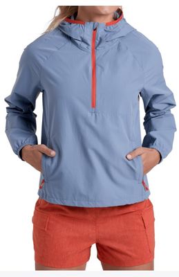 FRONT VIEW OF KUHL WOMENS WANDER SWEATER WITH DURABILITY AND UPF 50+ SUN PROTECTION