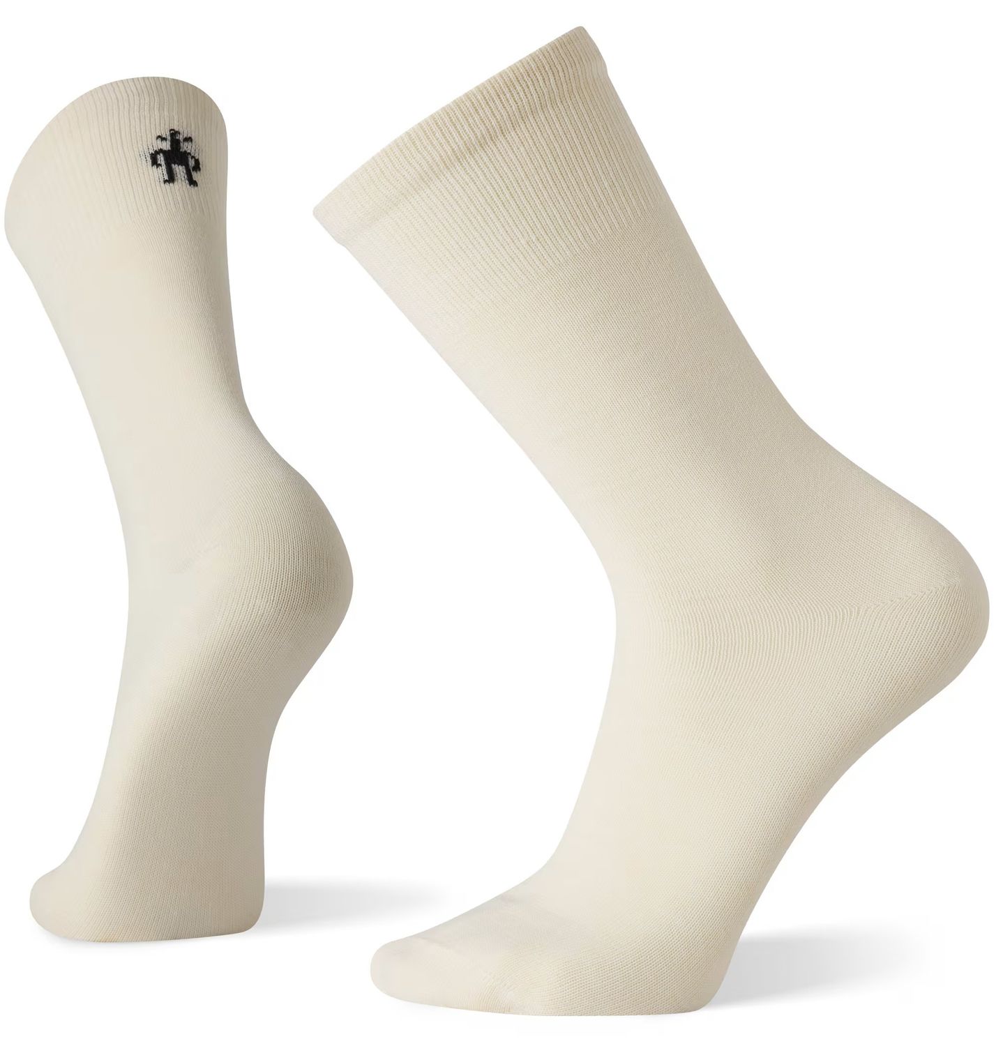 MAIN IMAGE OF SMARTWOOL UNISEX HIKE CLASSIC EDITION ZERO CUSHION LINER CREW SOCKS IN NATURAL LARGE