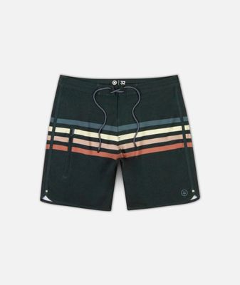 FRONT VIEW OF JETTY MENS ATLANTIC BOARD SHORT WITH QUICK-DRYING AND GREAT FOR WATER ACTIVITIES
