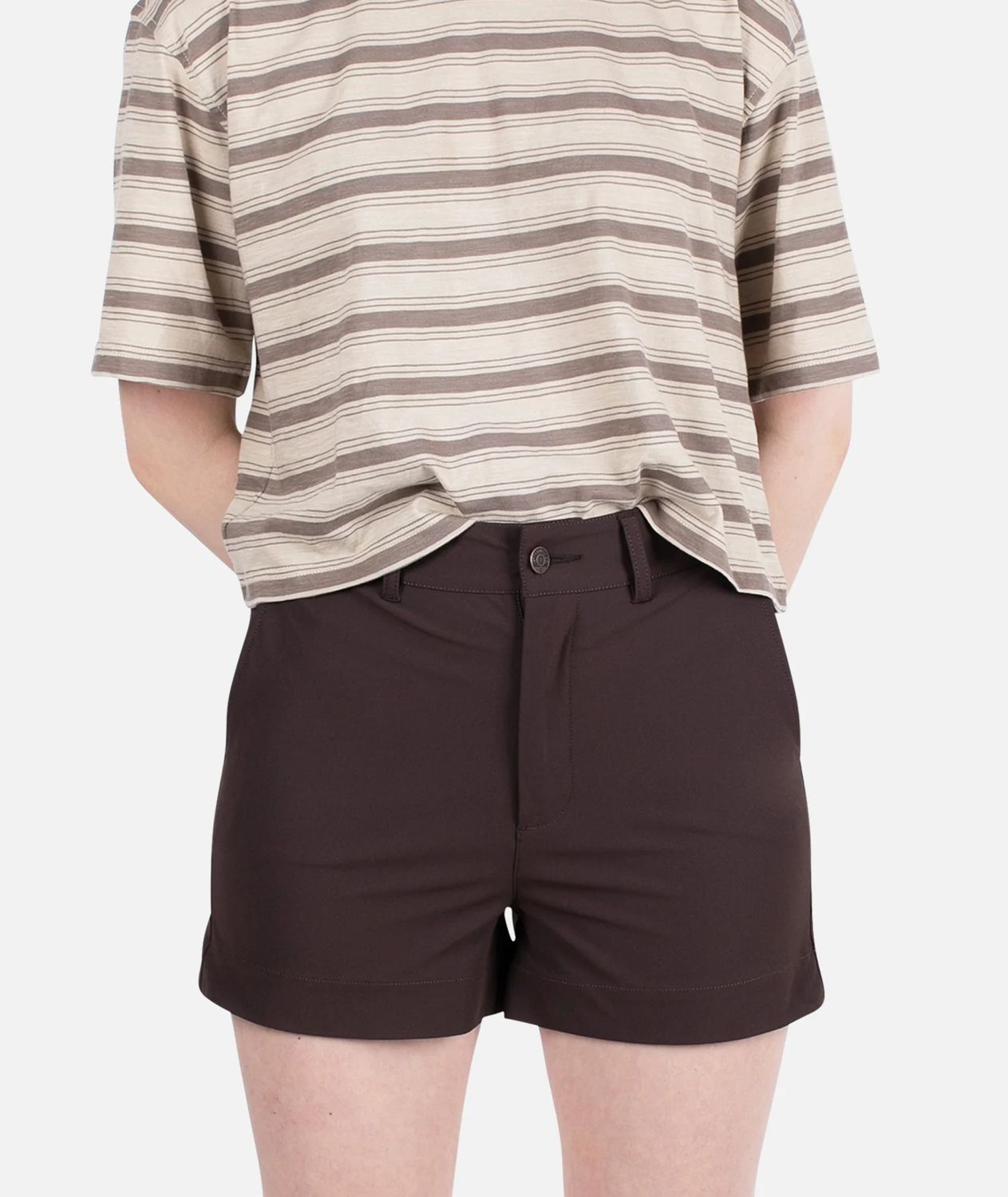 MAIN IMAGE OF JETTY WOMENS CROSBY VERSATILITY SHORT IN JAVA XS 3&quot; WITH DURABILITY