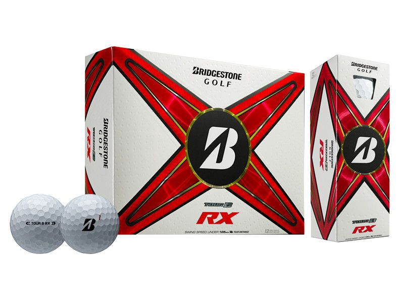MAIN IMAGE OF BRIDGESTONE UNISEX TOUR B RX GOLF BALL IN WHITE DOZEN WITH INCREASED DISTANCE