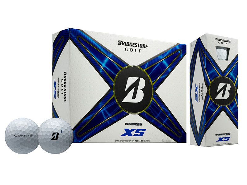 MAIN IMAGE OF BRIDGESTONE UNISEX TOUR B XS GOLF BALL IN WHITE DOZEN WITH INCREASED DISTANCE