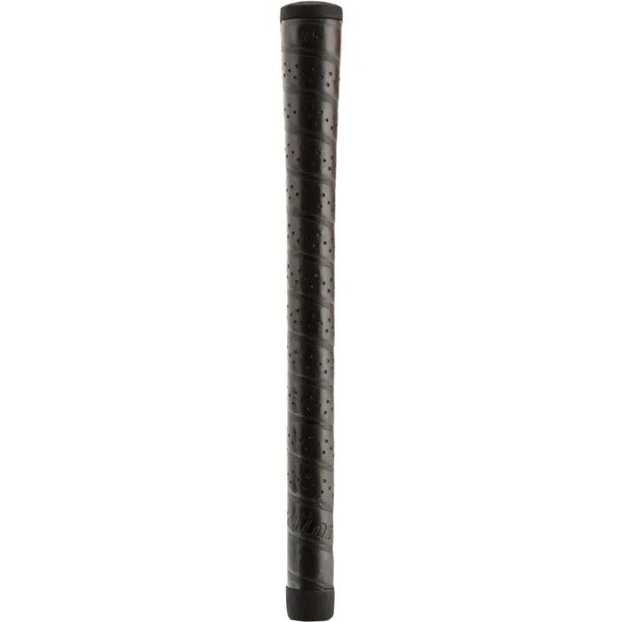 MAIN IMAGE OF WINN EXCEL WRAP GOLF GRIP IN BLACK STANDARD WITH ULTRA-TACKY AND SUPERIOR COMFORT