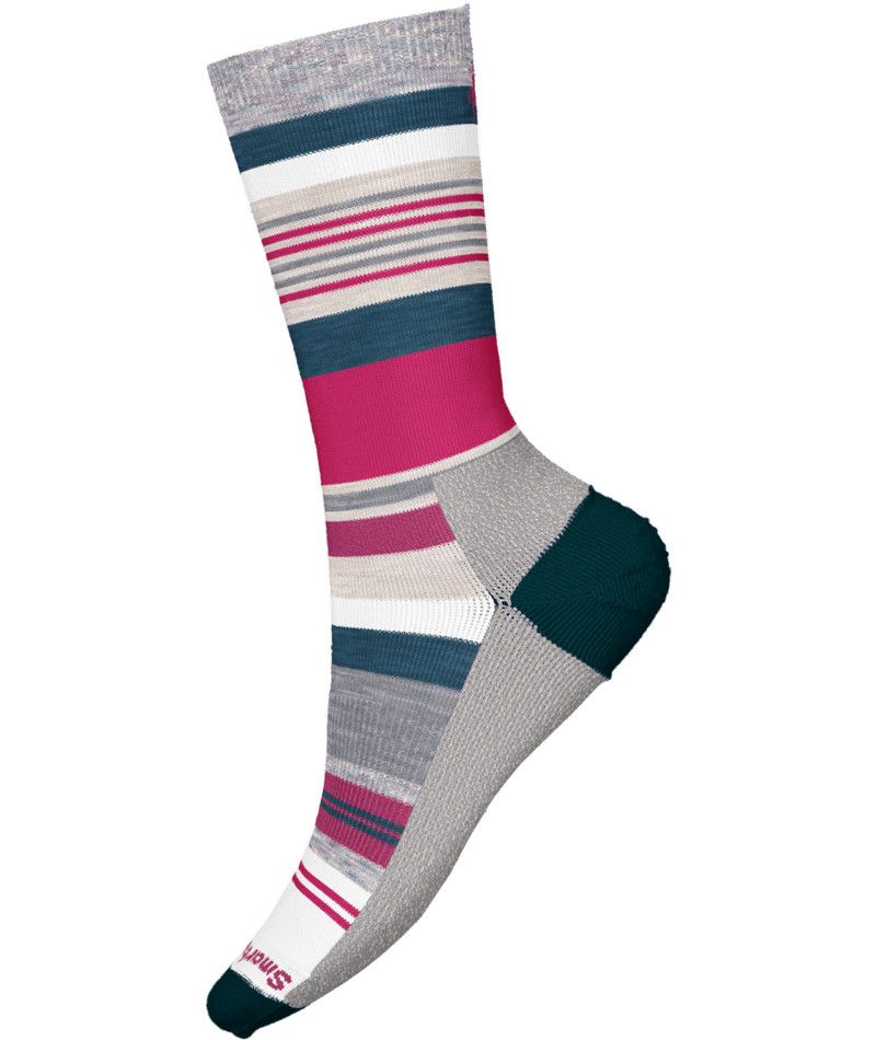 SMARTWOOL UNISEX EVERYDAY JOVIANSPHERE CREW SOCKS 25, Color: PURPLE ECLIPSE, Size: MEDIUM