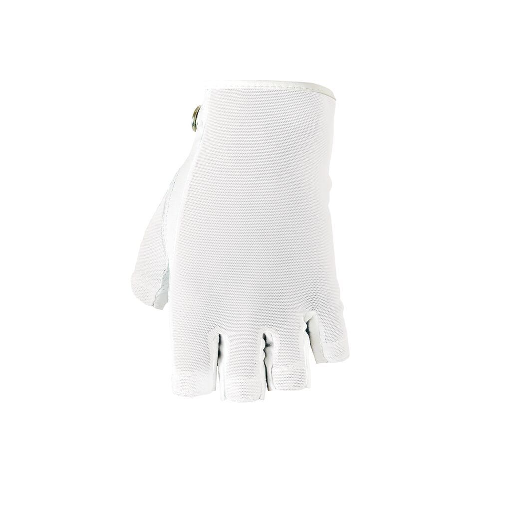 MAIN IMAGE OF FOOTJOY WOMENS STACOOLER SPORT GOLF GLOVE IN WHITE SMALL WITH FINGERLESS DESIGN