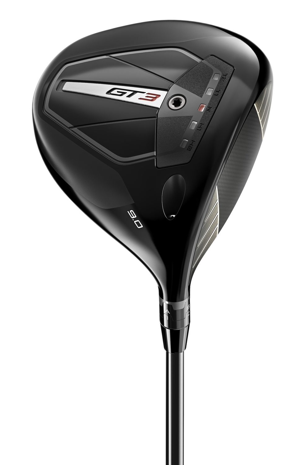 MAIN IMAGE OF TITLEIST MENS GT3 DRIVER IN X-STIFF, PROJECT X HZRDUS BLACK 5G 60 RIGHT 9°
