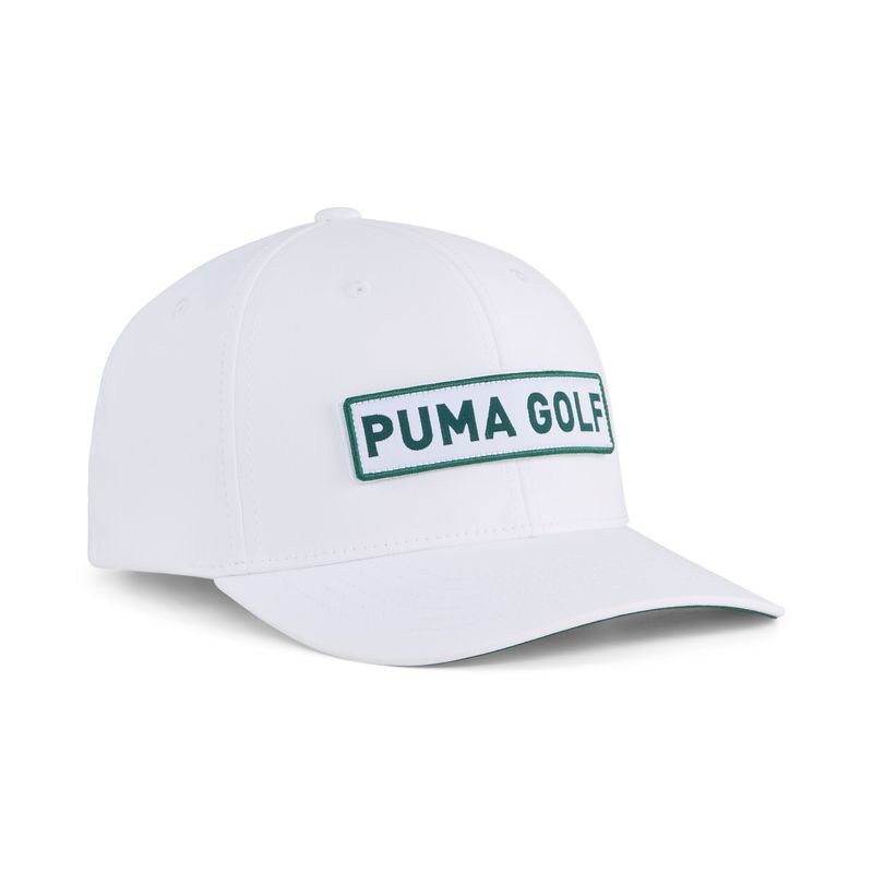FRONT VIEW OF PUMA MENS LOOPER HAT WITH SUPERIOR BREATHABILITY AND MOISTURE CONTROL