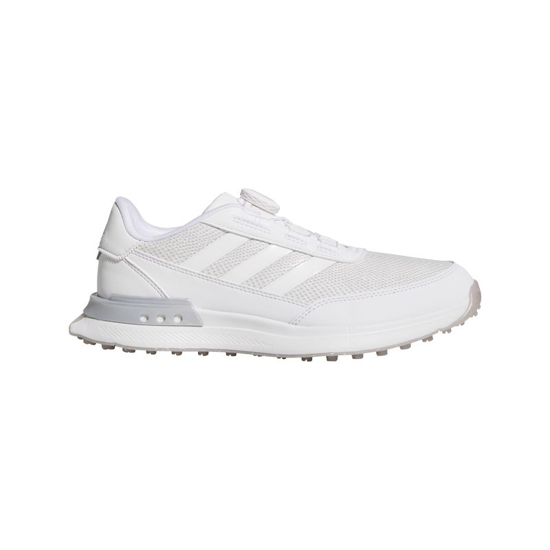 RIGHT VIEW OF ADIDAS WOMENS S2G SPIKELESS BOA GOLF SHOES WITH LIGHTWEIGHT FEEL AND ALL-DAY COMFORT